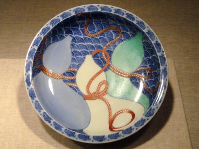 Nabeshima-Ware Bowl, 18th century, Japan, porcelainwith enamel - Art Institute of Chicago - DSC00233
