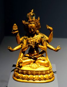 Namgyalma, Sino-Tibetan, 19th century AD, firegilt bronze - Linden-Museum - Stuttgart, Germany - DSC03685 photo