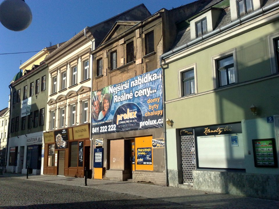 Namesti svobody Teplice (stara zastavba) 04022012