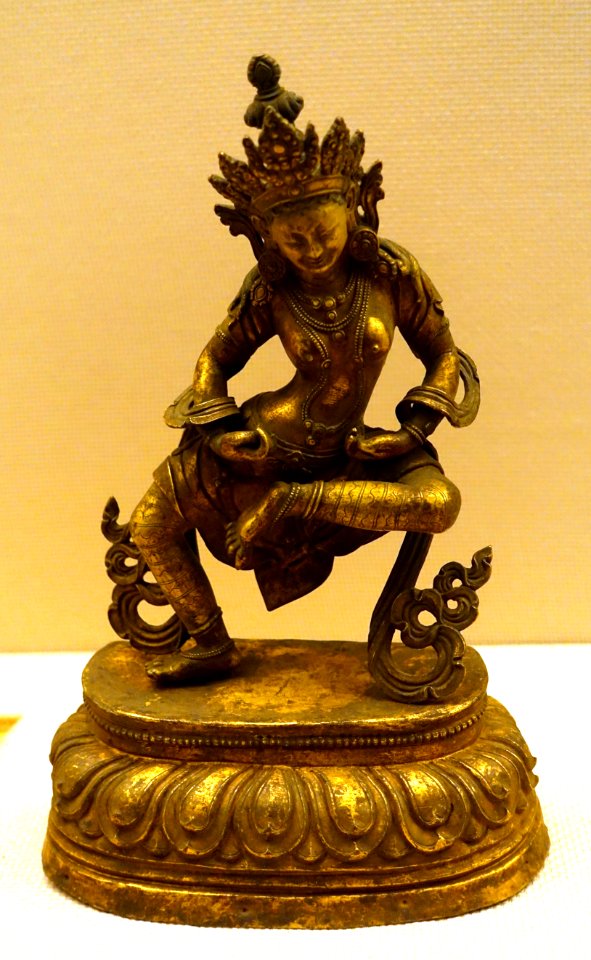 Namgyalma, Tibet, 1644-1911 AD, gilt copper - Sichuan Provincial Museum - Chengdu, China - DSC04338