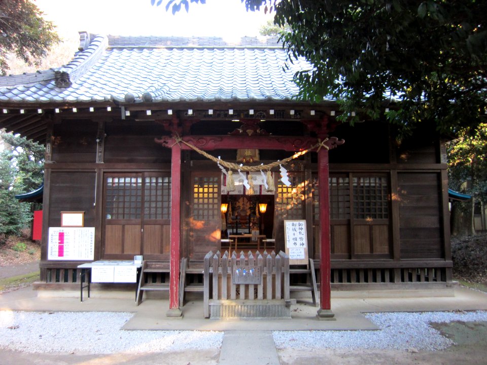 Nakayama-jinja (Saitama city) haiden