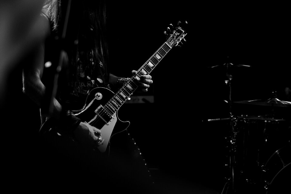 Instrument musician rock