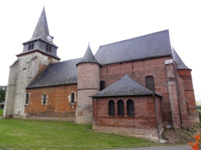 Nampcelles-la-Cour (Aisne) église, 03