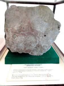 Namibia meteorite - Mineral Cabinet (Arppeanum) - DSC05506