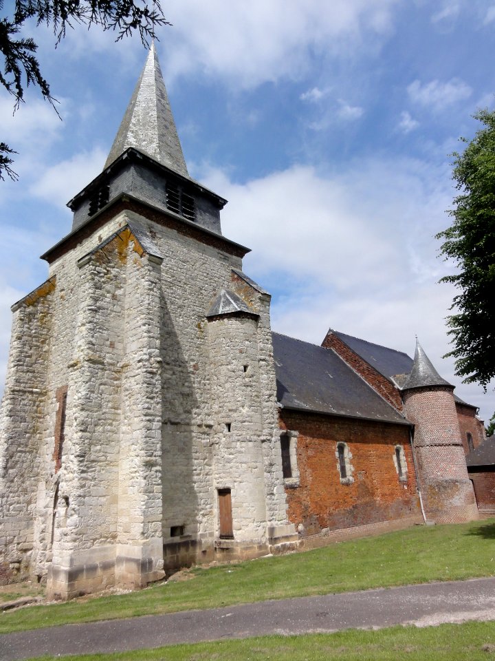 Nampcelles-la-Cour (Aisne) église, 05