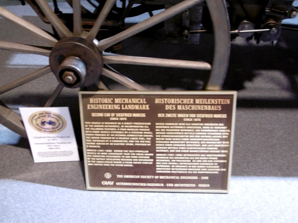 Nachbau zweiter Marcus-Wagen (5) - Vienna Autoshow 2018
