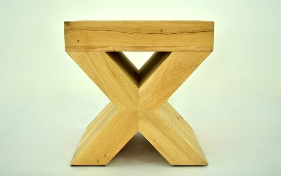Oak stool oak fiber oak furniture