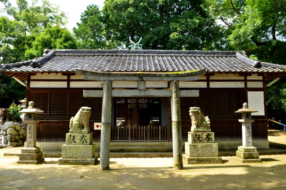 Nagara-jinja (Gose) haiden