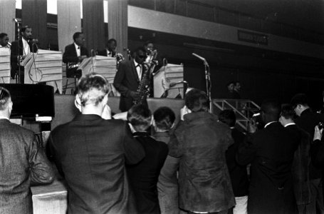 Nachtconcert van Ray Charles in RAI-gebouw Ray Charles, Bestanddeelnr 915-1482