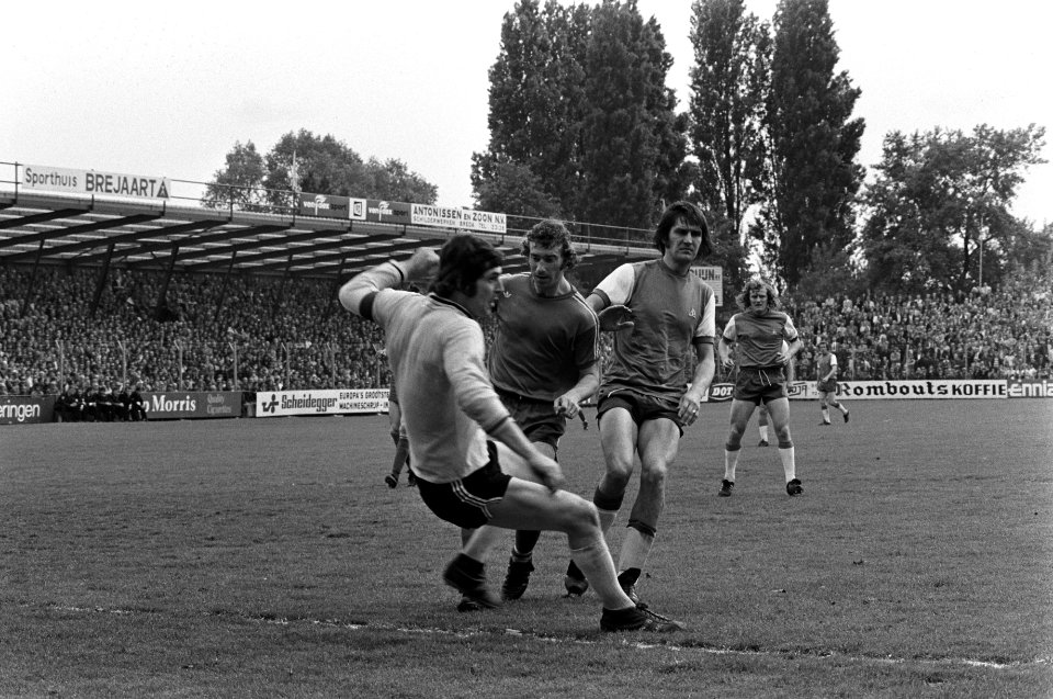 NAC tegen Feyenoord 1-0, spelmomenten, Bestanddeelnr 927-1881
