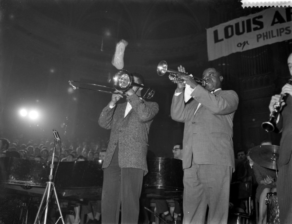 Nachtconcert van Louis Armstrong in het Concertgebouw, Bestanddeelnr 910-1444