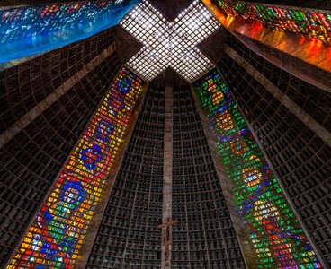 Ceiling skylight cathedral photo