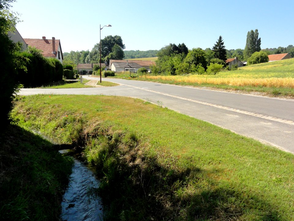 Muscourt (Aisne) carrefour principal