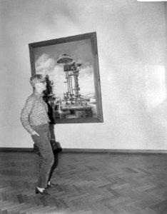 Musea, tentoonstellingen, schilderijen, Bestanddeelnr 919-7347