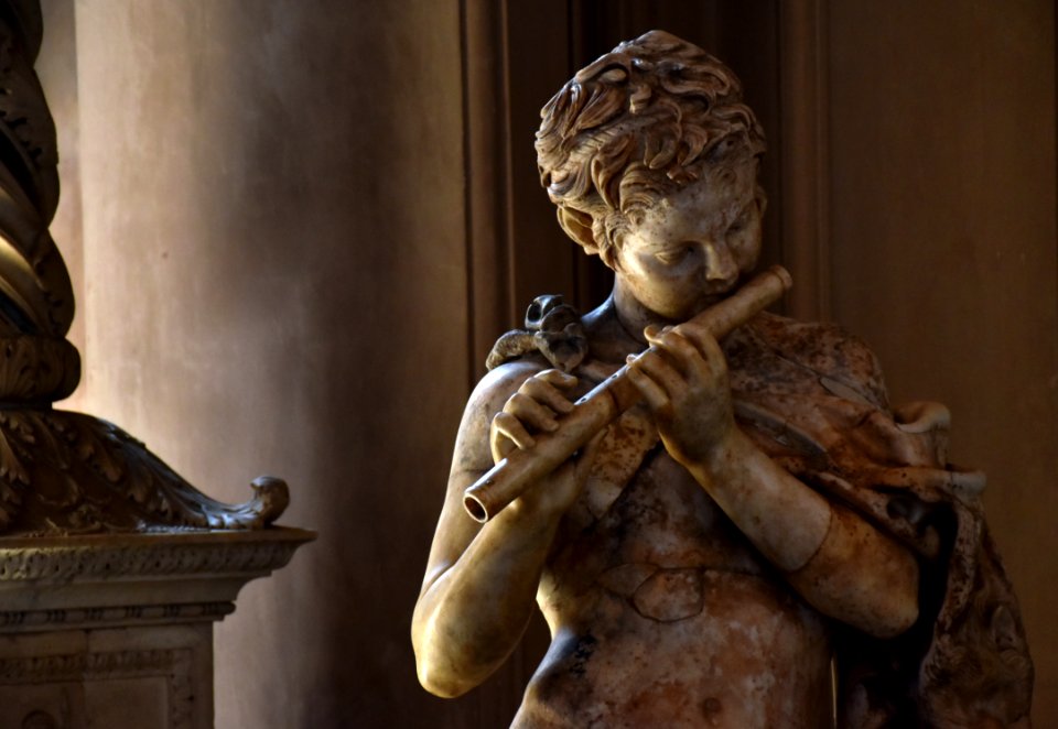 Musei Vaticani Satyr playing flute Galleria dei Candelabri 11042017 1