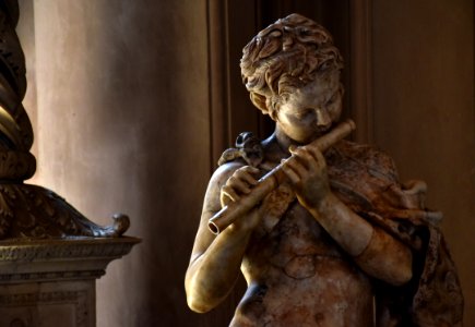 Musei Vaticani Satyr playing flute Galleria dei Candelabri 11042017 1
