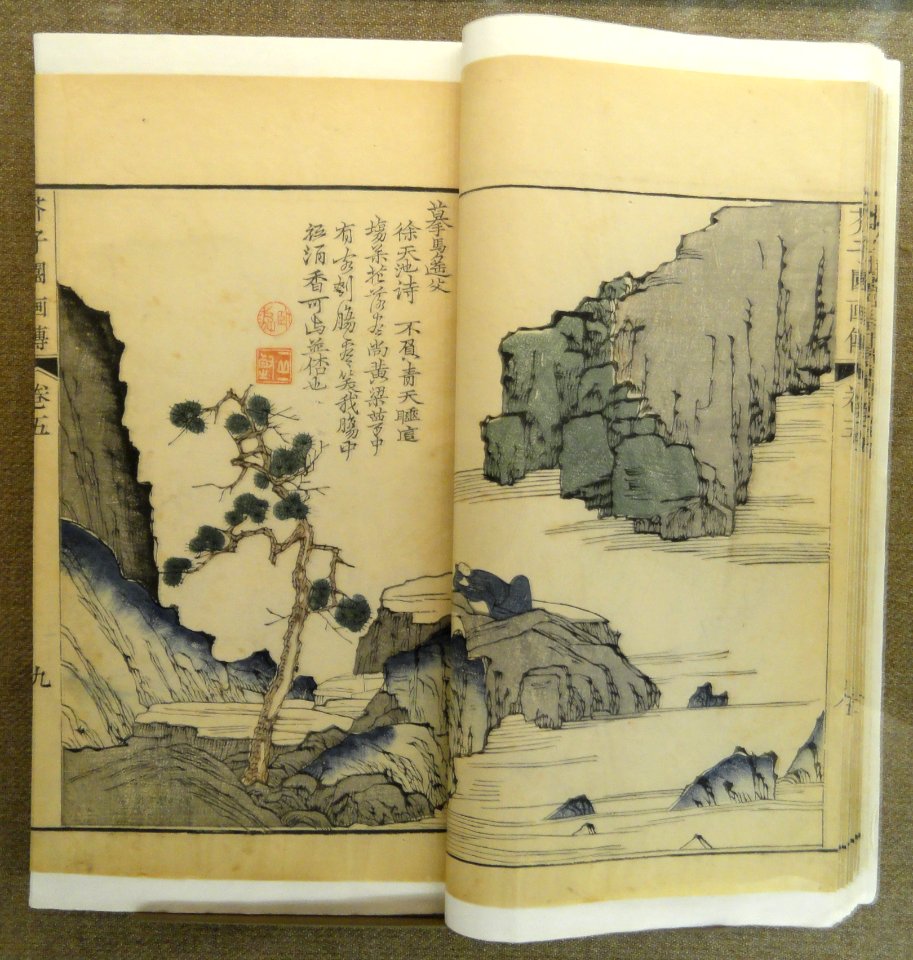 Mustard Seed Garden Painting Manual, Part I, by Wang Gai, 1679 - Nelson-Atkins Museum of Art - DSC09178