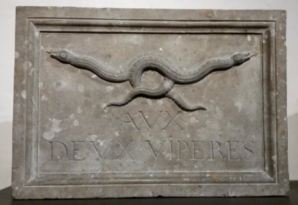 Musées Gadagne - Enseigne aux deux vipères