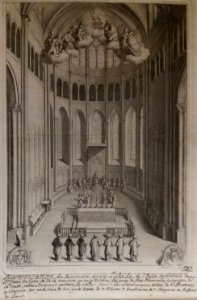 Musées Gadagne - Ferdinand Delamonce - Abside de la cathédrale Saint-Jean de Lyon