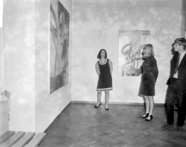 Musea, tentoonstellingen, schilderijen, Bestanddeelnr 919-7346