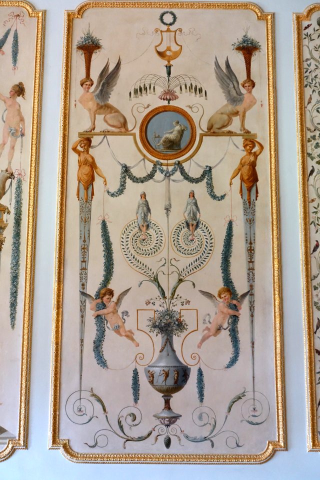 Music Room panel 3 - Stowe House - Buckinghamshire, England - DSC07155