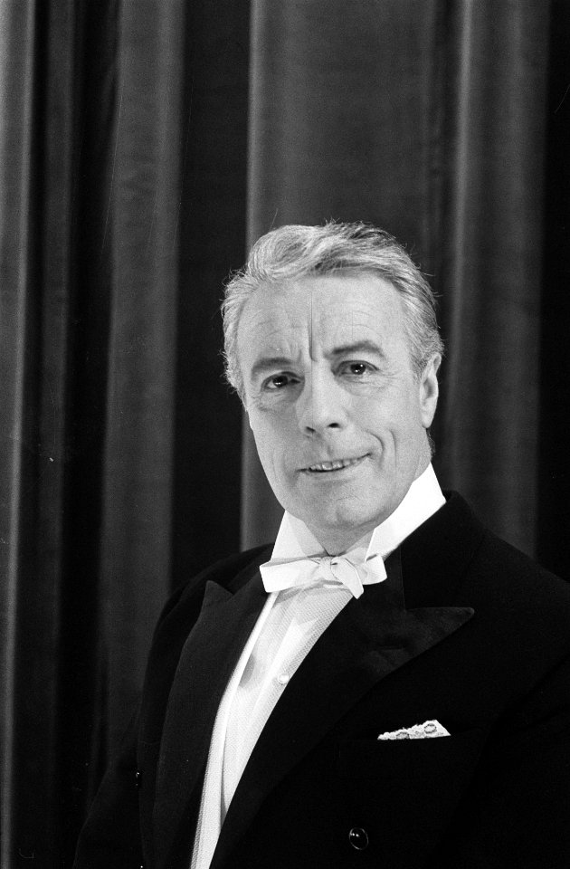 Musical The Sound of Music , repetitie in Carré, Johan Heesters, Bestanddeelnr 915-9766