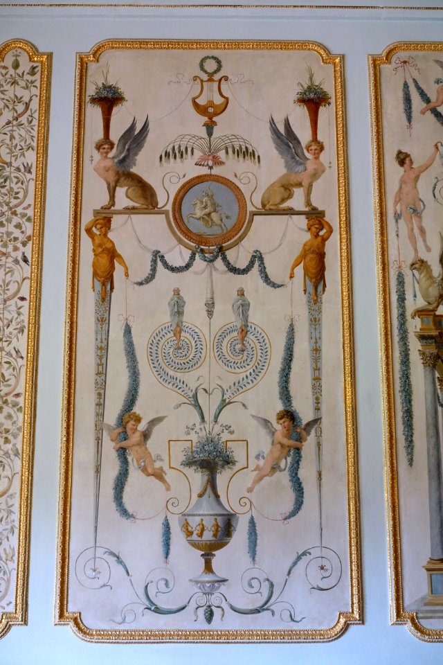 Music Room panel 4 - Stowe House - Buckinghamshire, England - DSC07163
