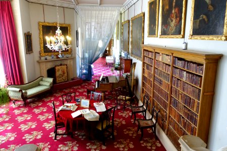 Music room - Lacock Abbey - Wiltshire, England - DSC00929