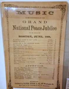 Music to be performed at the Grand National Peace Jubilee, Boston, June 15-19, 1869 - Boston Symphony Orchestra - 20181013 194154