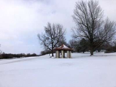 Muskogee snowstorm 2021-02-15 Turner Hill Park S