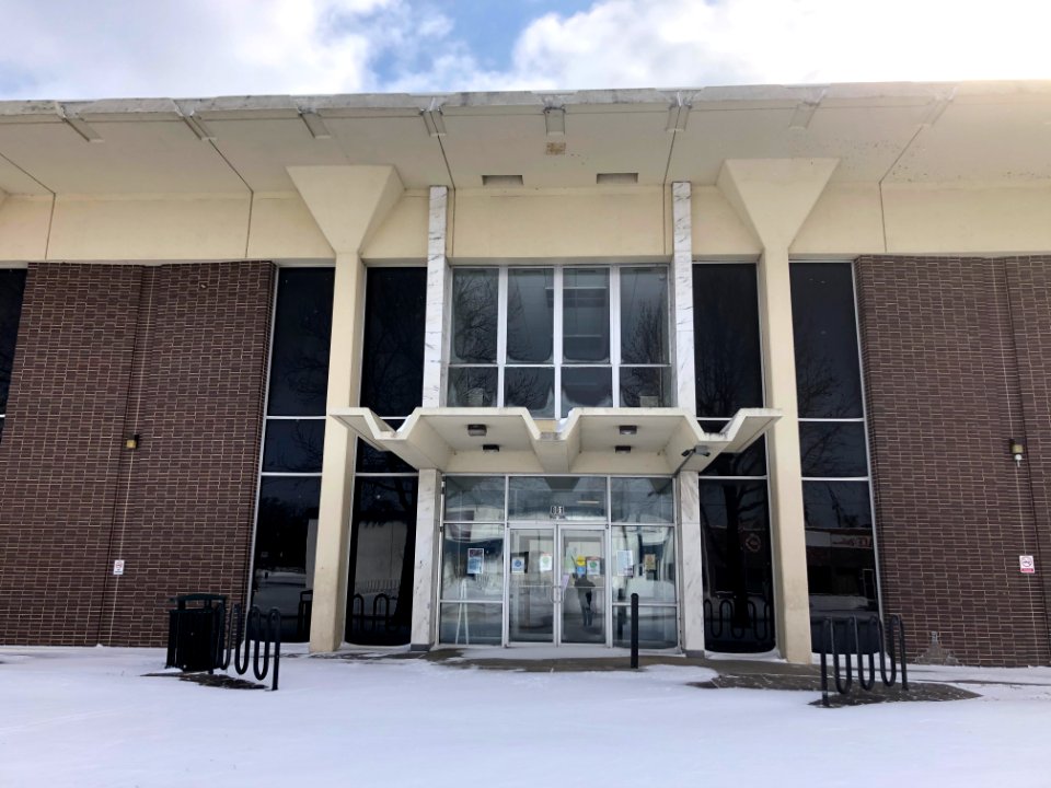 Muskogee snowstorm 2021-02-15 Muskogee Public Library NE