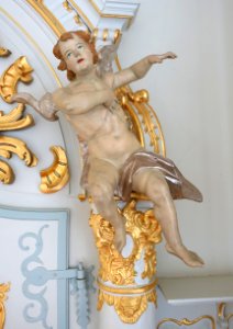 Music room doorway 1 detail - Schloss Dagstuhl - DSC06310