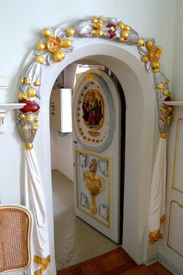 Music room doorway 3 - Schloss Dagstuhl - DSC06188