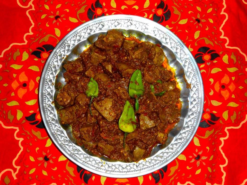 Mutton Dil Kaleji Phephra