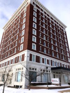 Muskogee snowstorm 2021-02-15 Severs Hotel S