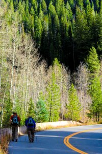 Colorado landscape woman