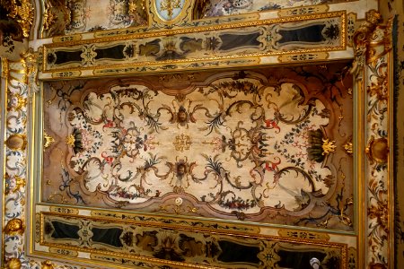Music Room ceiling - Vizcaya Museum and Gardens - Miami, Florida - DSC08390