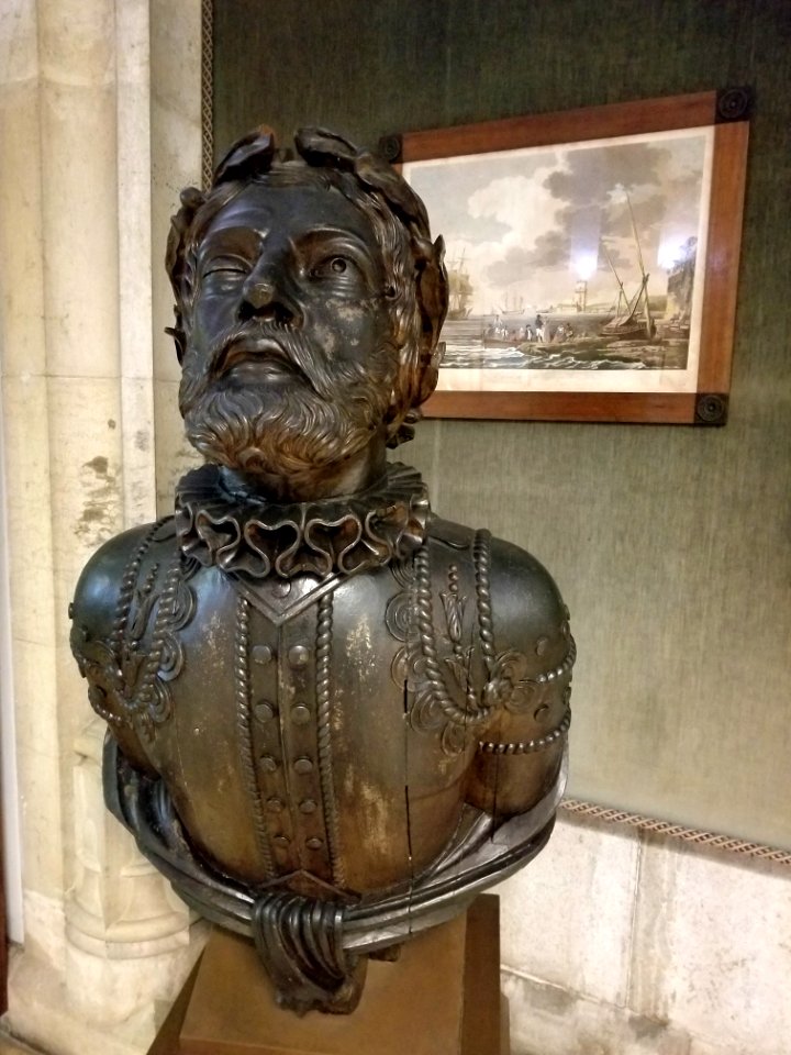 Museu de Marinha, Figurehead from the brig Camões 02