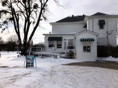 Muskogee snowstorm 2021-02-15 Harmony House Bakery SE