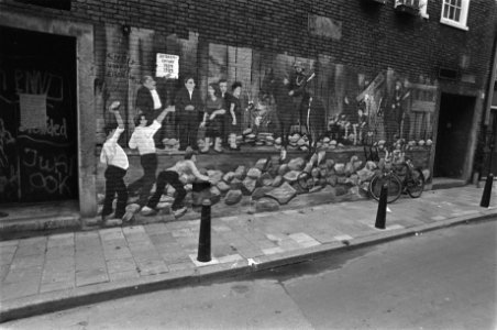 Muurschildering in de Rozenstraat te Amsterdam, Bestanddeelnr 933-0234