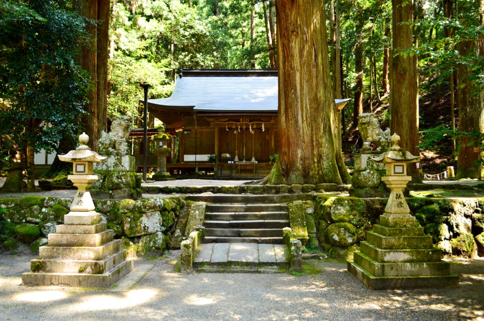Muro-ryuketsu-jinja, haiden