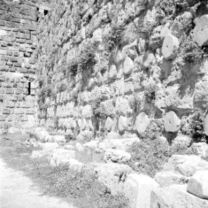 Muren van de fortificatie van Byblos, Bestanddeelnr 255-6362