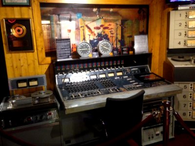 Museum RockArt, voormalige opnamestudio van de Soundpush Studio in Blaricum