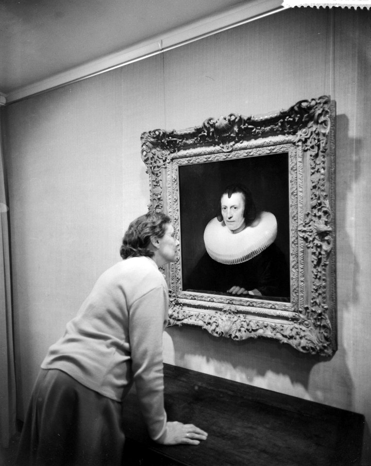 Museum Stichting voor de Vorm te Rotterdam Schilderij Rembrandt Arlette Adriaan, Bestanddeelnr 910-0069