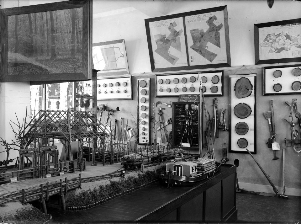 Museum in het hoofdkantoor van de Nederlandse Heidemaatschappij te Arnhem, Bestanddeelnr 162-0781