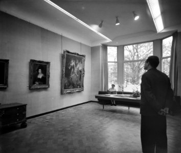 Museum Stichting voor de Vorm te Rotterdam Schilderij Rubens links Suzanne Four, Bestanddeelnr 910-0071