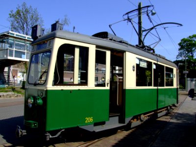 Museum tram 206 p5 photo