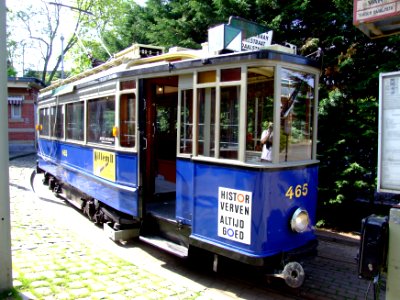 Museum tram 465 p0 photo
