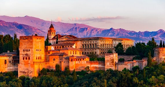 Granada spain mountains photo