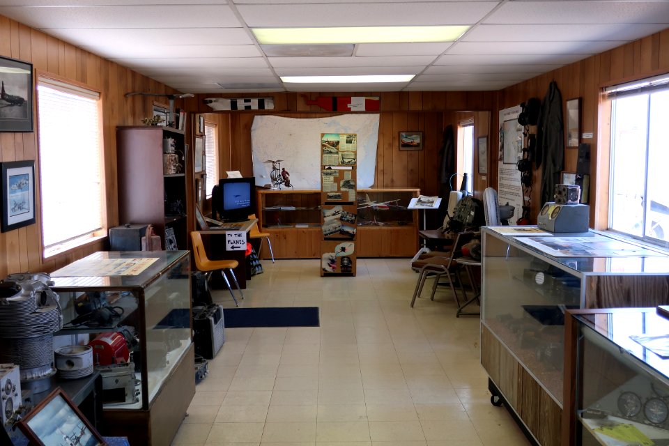 Museum of Flight and Aerial Firefighting interior in Greybull, Wyoming